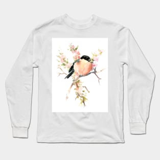 Bullfinch and Spring Long Sleeve T-Shirt